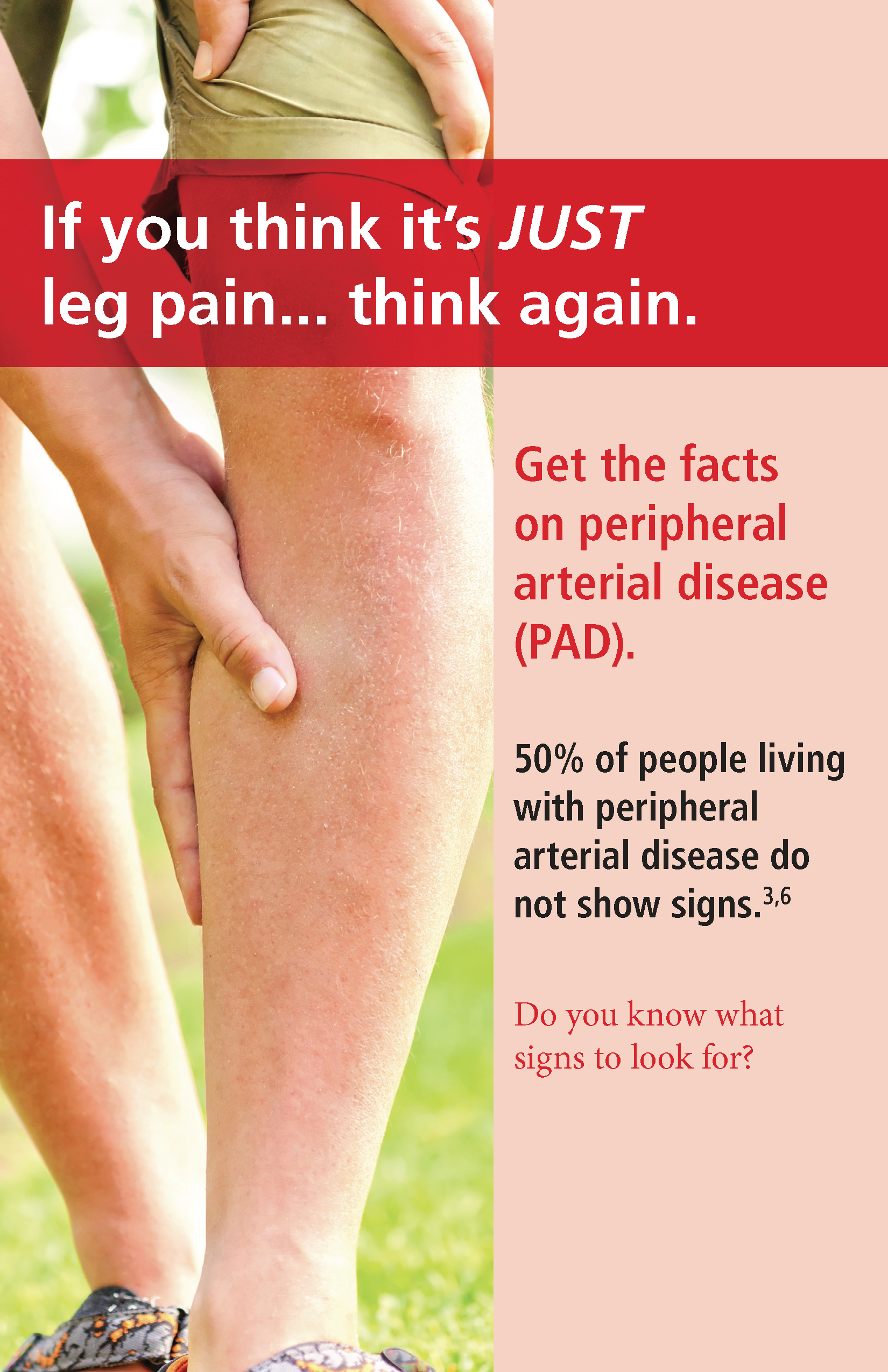 Information on Peripheral Artery Disease (PAD) 