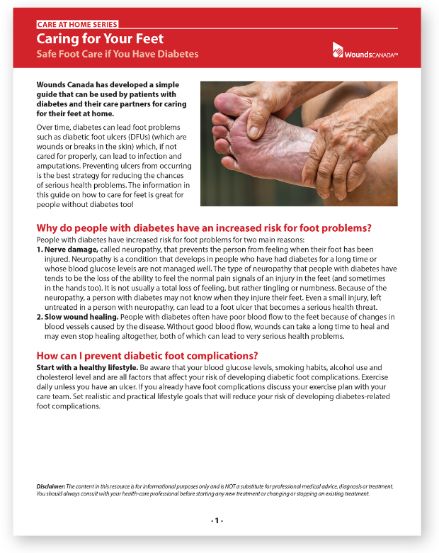 Caring for Your Feet: Safe Foot Care if You Have Diabetes